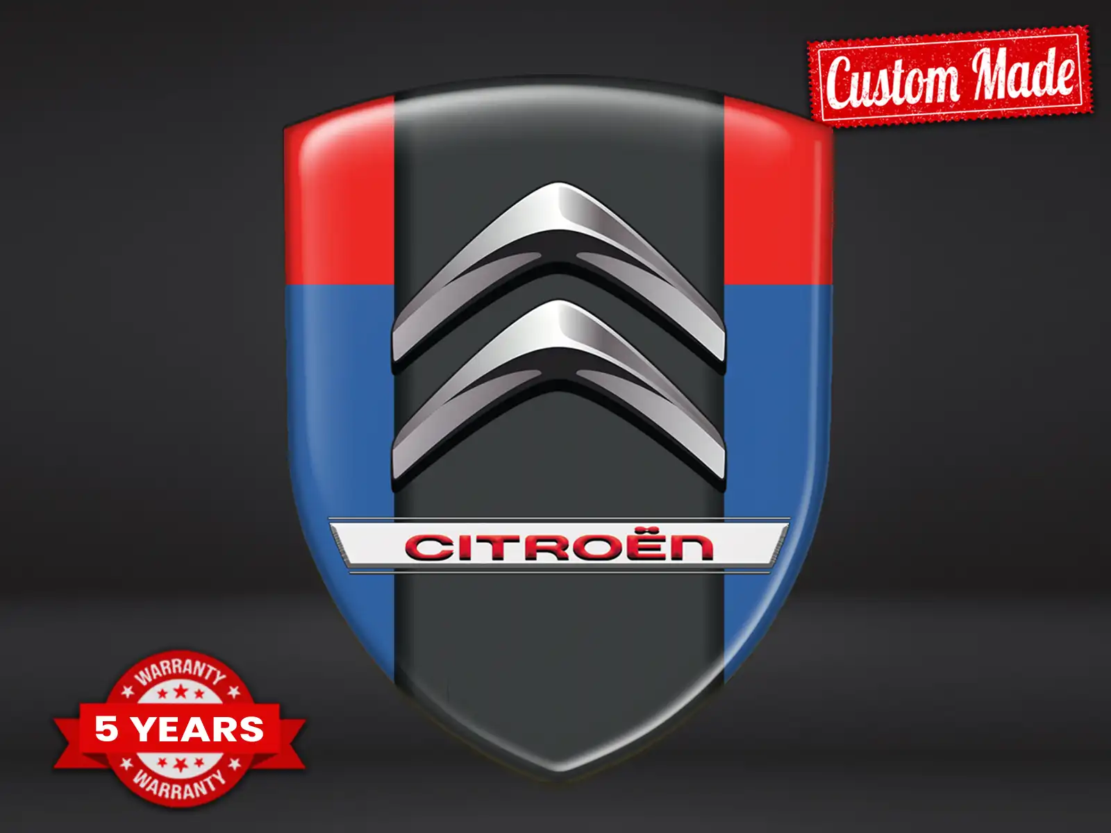 Citroen Pegatinas Logo Impresas Resistentes Limitadas Alta Calidad